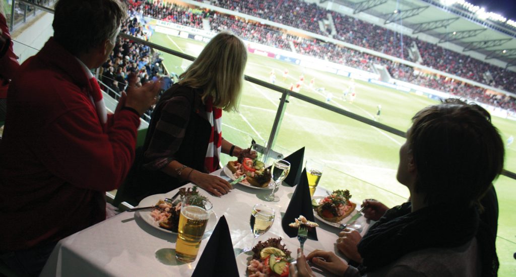 Upplevelsemeny på Guldfågeln Arena