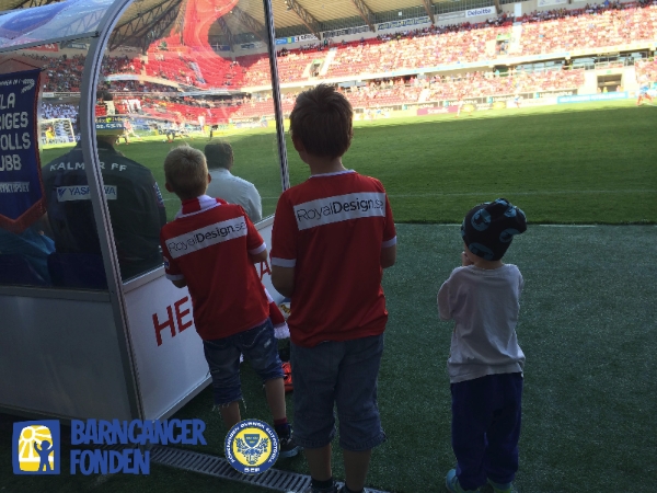 Elitfotbollen inleder samarbete med Barncancerfonden i Veckans Match