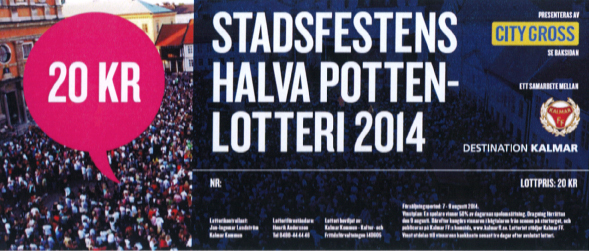 Halva Potten under Stadsfesten