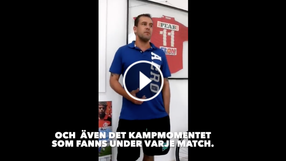 WEBB-TV: Fabio Augusto skickade en hälsning