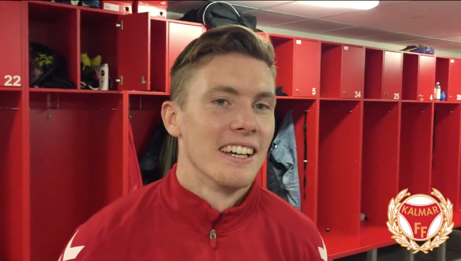 WEBB TV: Antonsson intervjuar sin lagkamrat Viktor Agardius