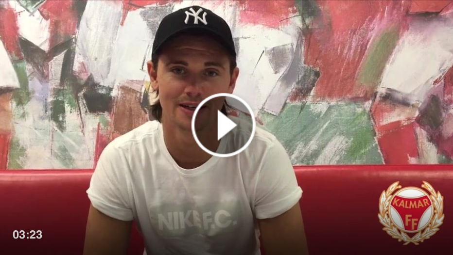 WEBB TV: Marcus Antonsson tackar för tiden i Kalmar FF