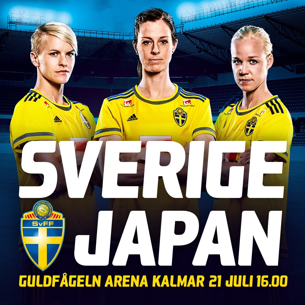 Sverige-Japan på Guldfågeln Arena