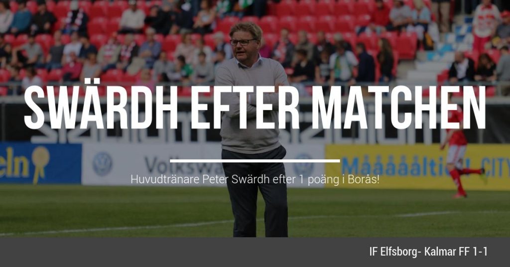 ”Ole Söderberg gör en fantastisk prestation idag”