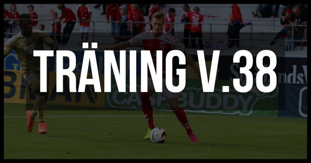 Träningsschema v.38