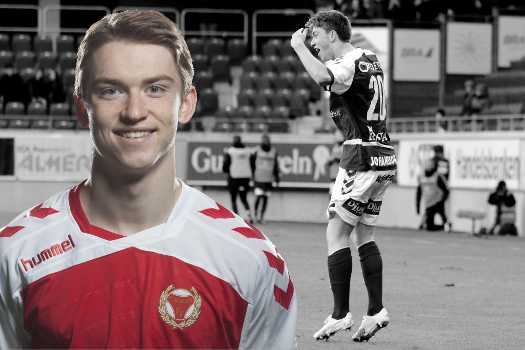 ”Jag känner mig glad att få spela med Kalmar FF”