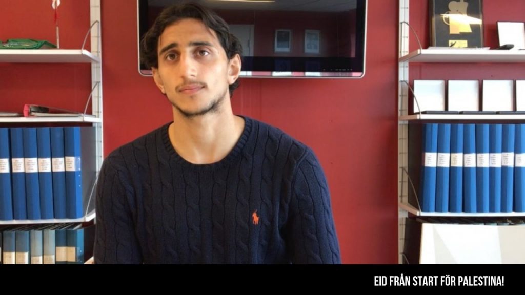 Mahmoud Eid från start i landskamp