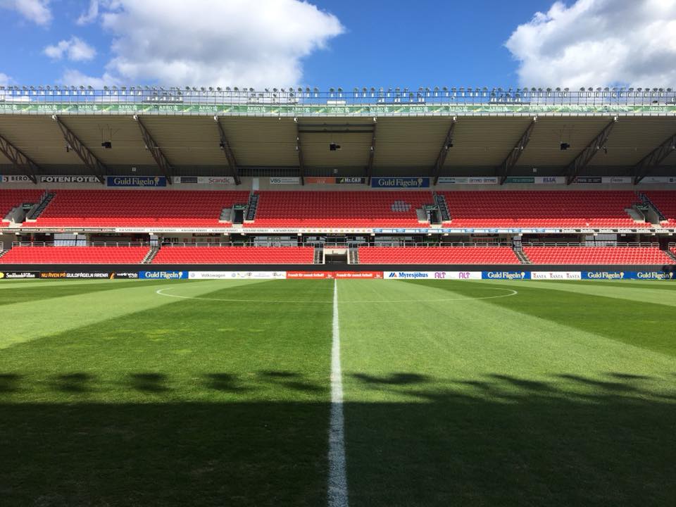 ”Gräsmattan ser väldigt fin ut inför söndag”