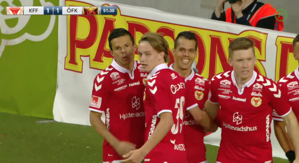 WEBB TV: Se Hiagos första mål i KFF-tröjan