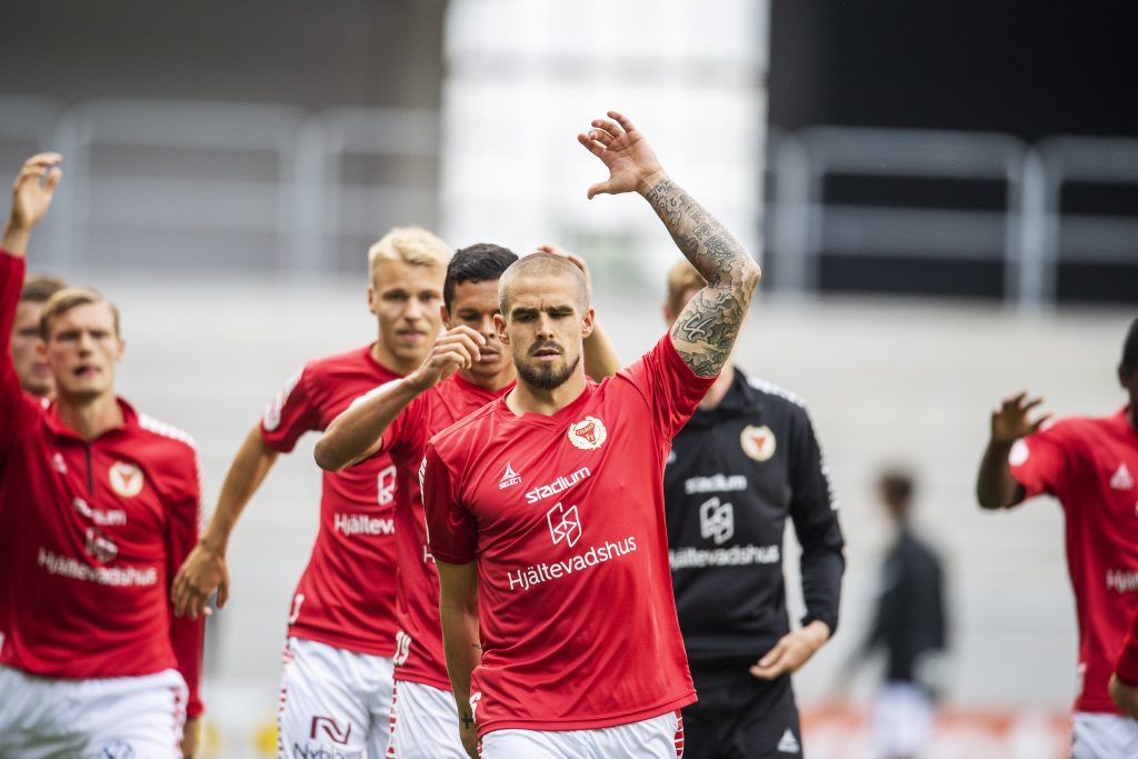 Truppen mot Mjällby AIF
