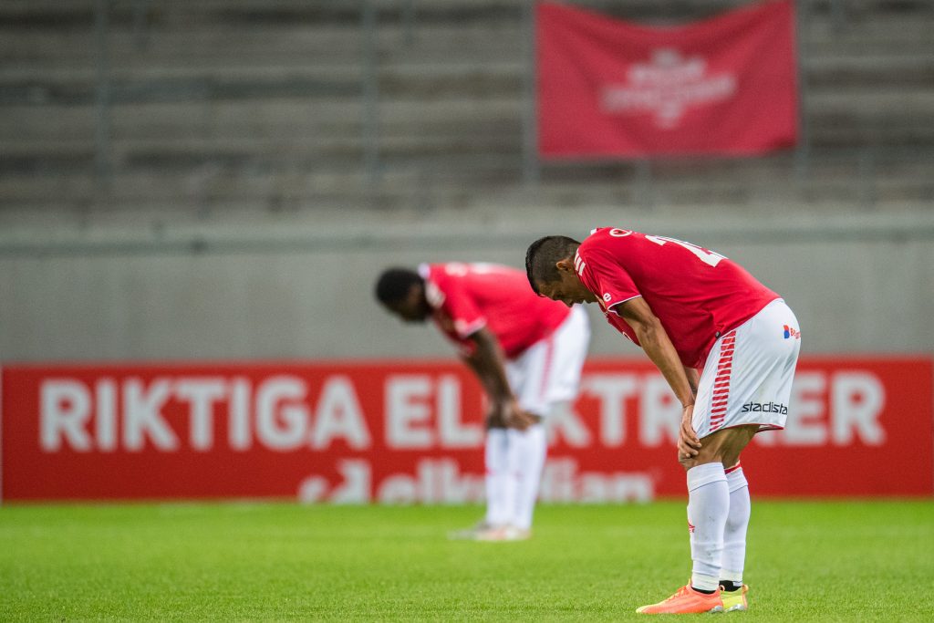 Tung kväll på Guldfågeln Arena