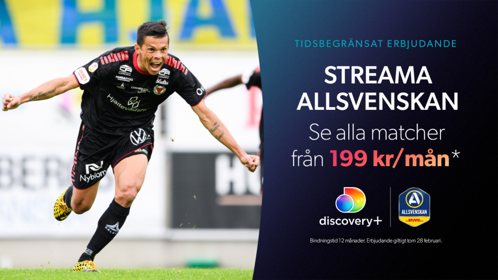 Teckna discovery+ och stötta Kalmar FF!