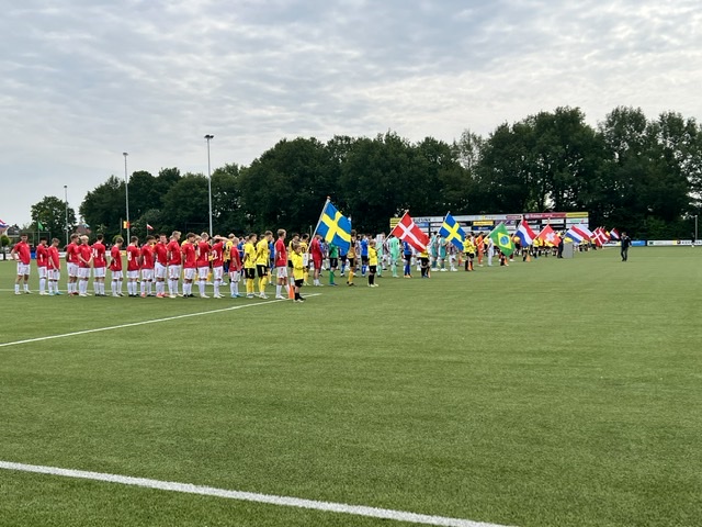 U19: Första två matcherna spelade i Karel Stegeman Tournament