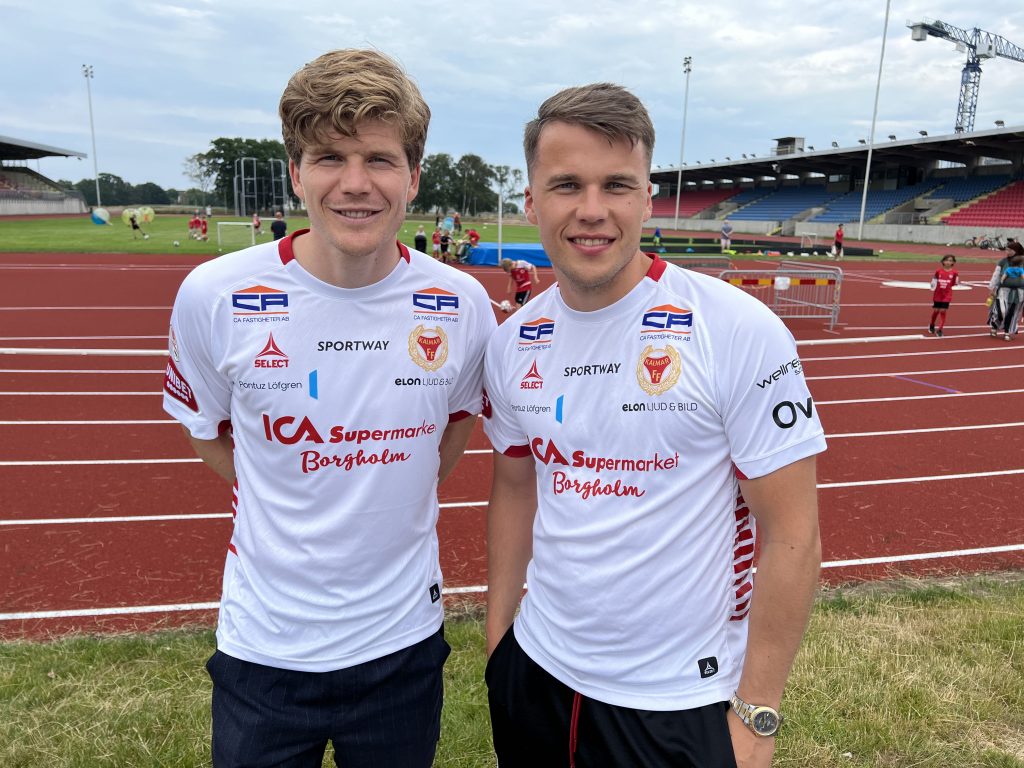 Oliver Berg och Simon Skrabb besökte Summerboost