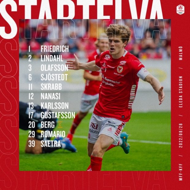 Startelvan Mot MFF - Kalmar FF