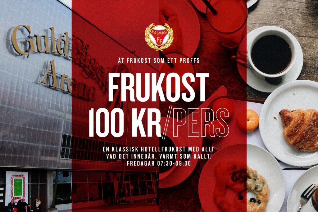 Frukost imorgon på Guldfågeln Arena