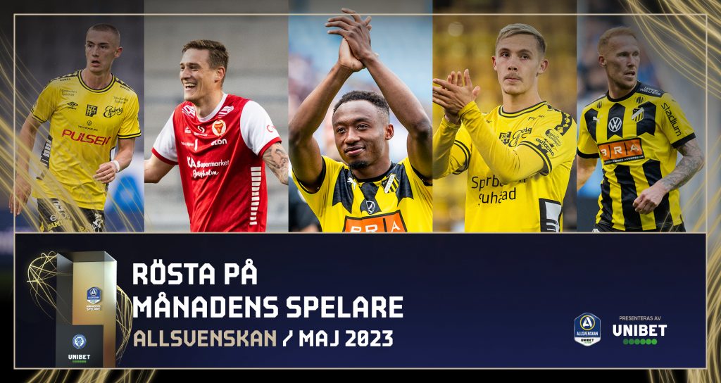 Mileta nominerad till månadens spelare