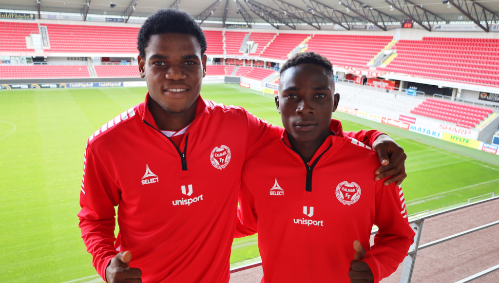 Tijjani och Osuji på besök i Kalmar