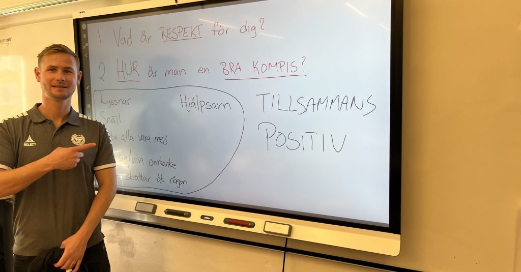 Start för Fair Play på skolgården