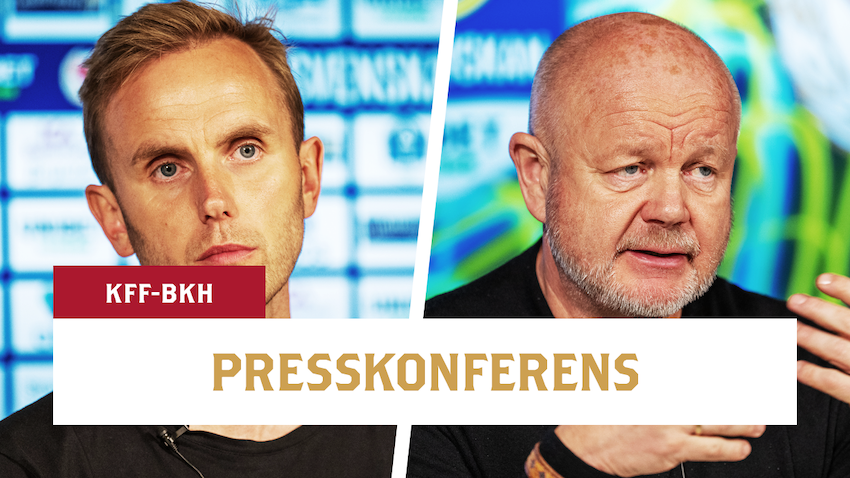 Presskonferens efter Kalmar FF- BK Häcken