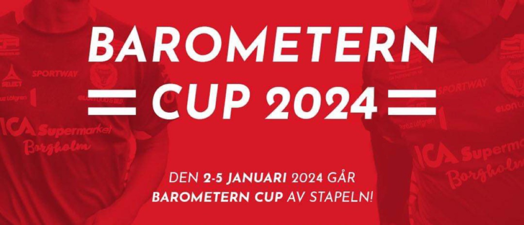 Nu öppnar anmälan till Barometern Cup