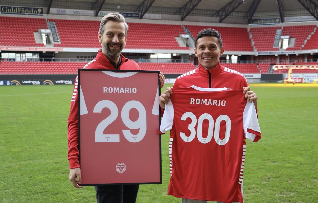 Grattis Romario till 300 allsvenska matcher i KFF-tröjan