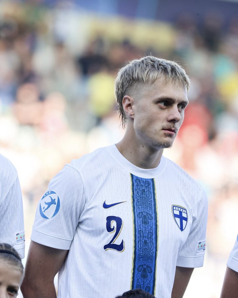 Rony Jansson spelade hela matchen när Finland kryssade