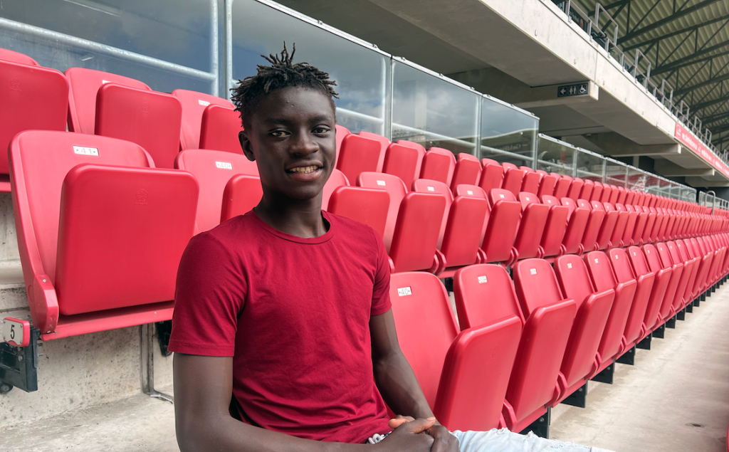 Gibril Sosseh växer i rollen – blickar framåt mot Utsiktens BK