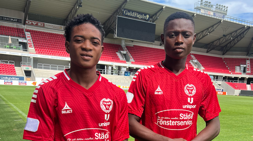 Två spelare på besök – tränar med P19 under veckan