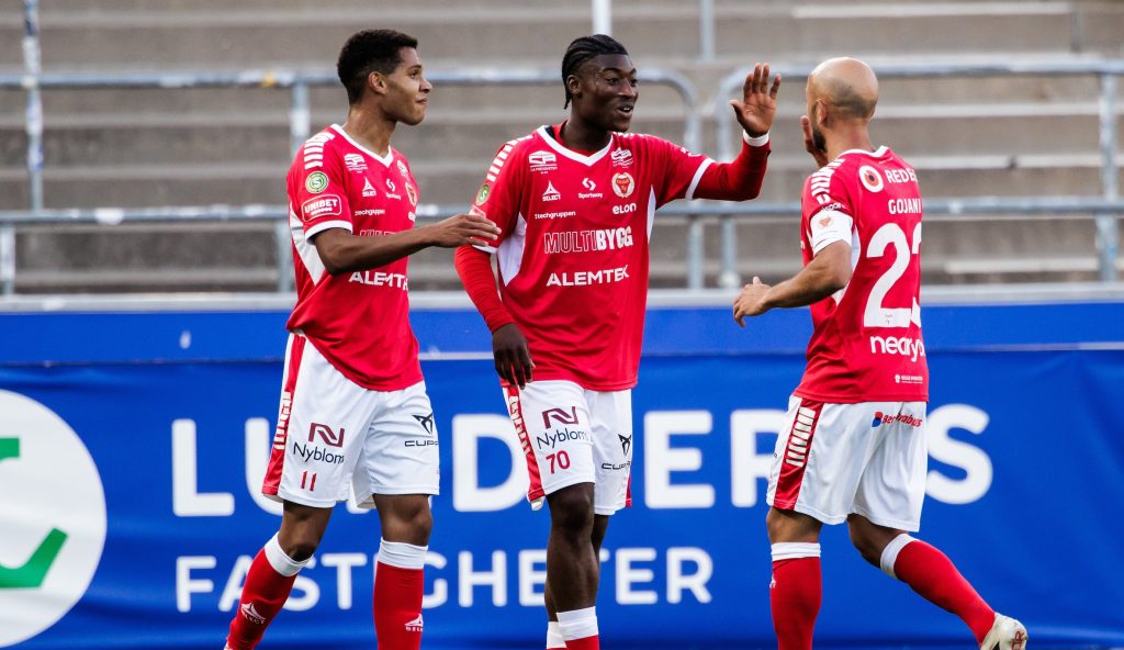 Truppen till matchen mot Malmö FF