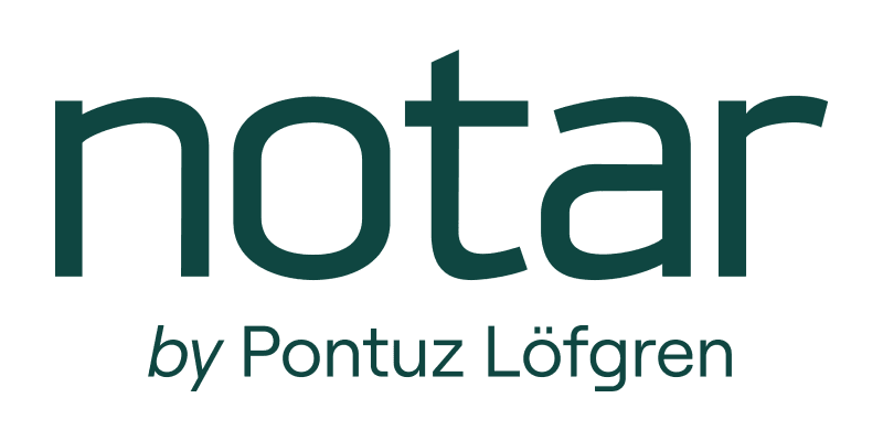 Notar by Pontuz Löfgren logo