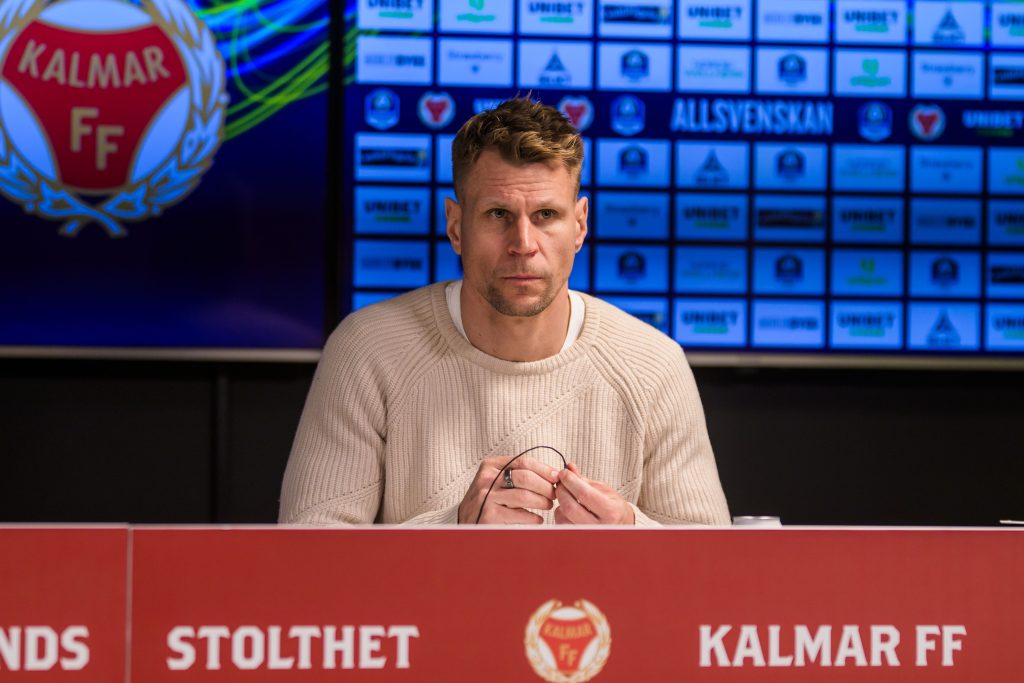 Presskonferensen efter Kalmar FF-IFK Göteborg