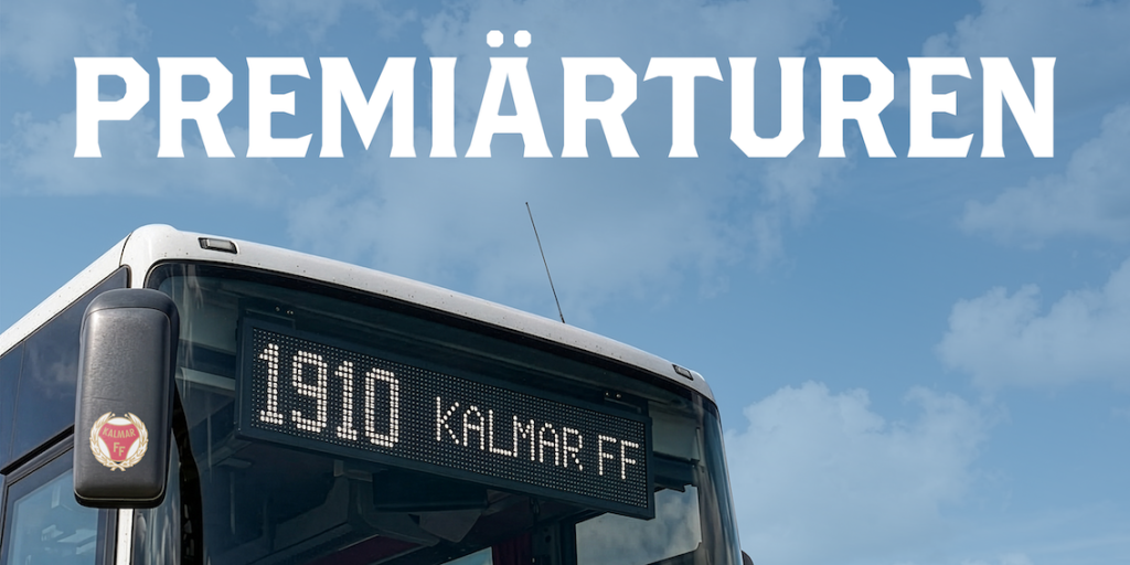 Åk med KFF:s nya spelarbuss till premiären