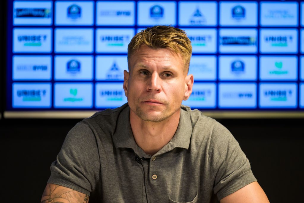 Presskonferensen efter Kalmar FF-Degerfors IF