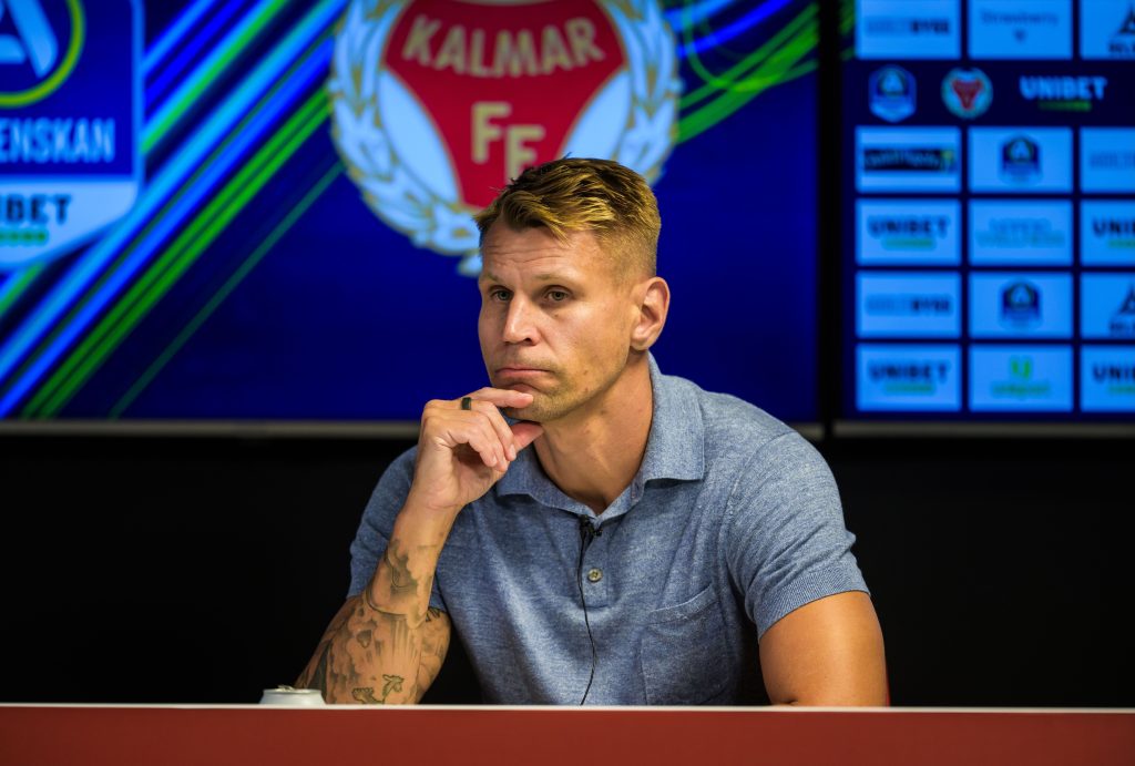 Presskonferensen efter Kalmar FF-Hammarby IF