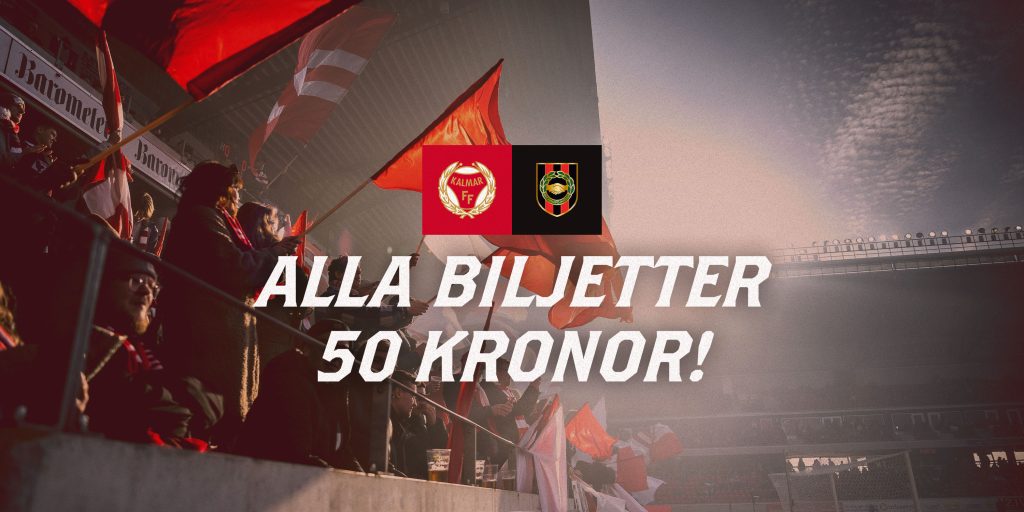 Biljettsläpp fredag 2 oktober – fyra hemmamatcher återstår
